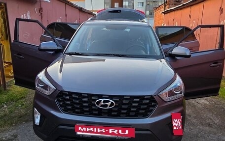 Hyundai Creta I рестайлинг, 2021 год, 2 170 000 рублей, 14 фотография