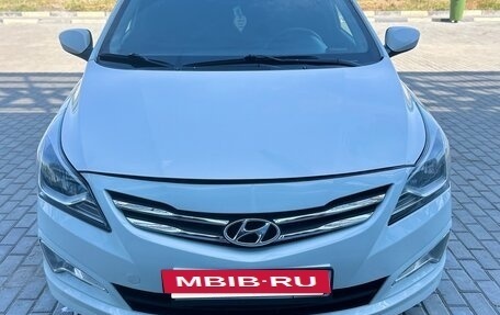 Hyundai Solaris II рестайлинг, 2014 год, 740 000 рублей, 9 фотография