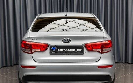 KIA Rio III рестайлинг, 2016 год, 999 000 рублей, 5 фотография