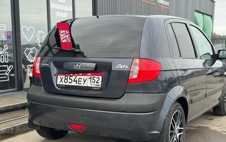 Hyundai Getz I рестайлинг, 2008 год, 489 000 рублей, 8 фотография
