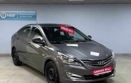 Hyundai Solaris II рестайлинг, 2015 год, 1 200 000 рублей, 3 фотография