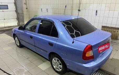 Hyundai Accent II, 2004 год, 3 фотография