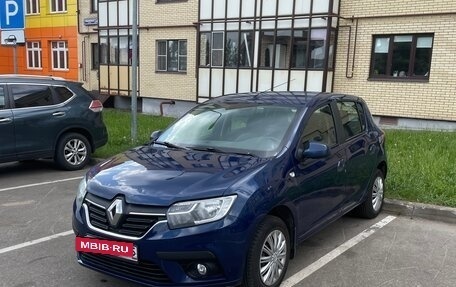 Renault Sandero II рестайлинг, 2018 год, 855 000 рублей, 5 фотография