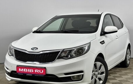 KIA Rio III рестайлинг, 2017 год, 990 000 рублей, 1 фотография