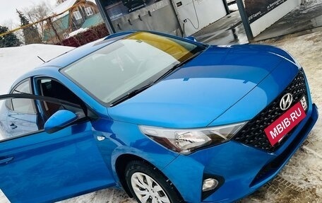 Hyundai Solaris II рестайлинг, 2020 год, 1 650 000 рублей, 9 фотография