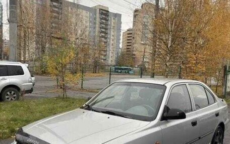 Hyundai Accent II, 2010 год, 430 000 рублей, 1 фотография