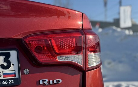 KIA Rio III рестайлинг, 2017 год, 989 000 рублей, 8 фотография