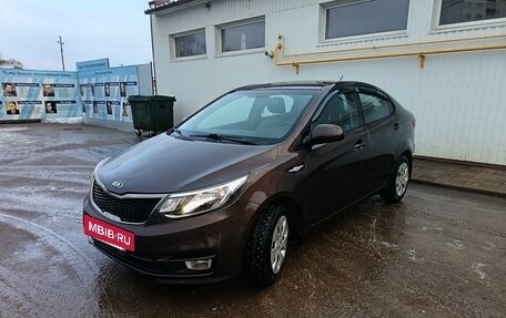 KIA Rio III рестайлинг, 2016 год, 1 350 000 рублей, 9 фотография