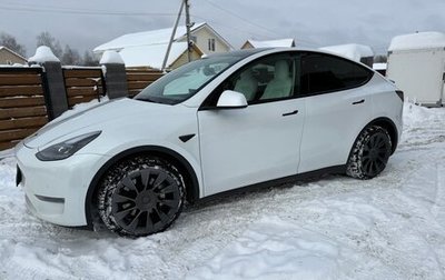 Tesla Model Y I, 2021 год, 3 800 000 рублей, 1 фотография
