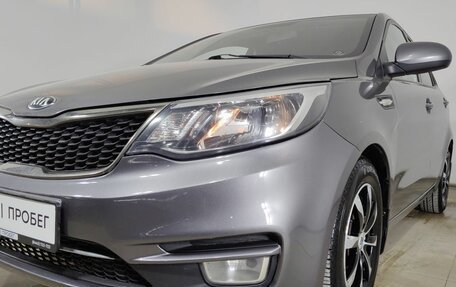 KIA Rio III рестайлинг, 2015 год, 980 000 рублей, 16 фотография