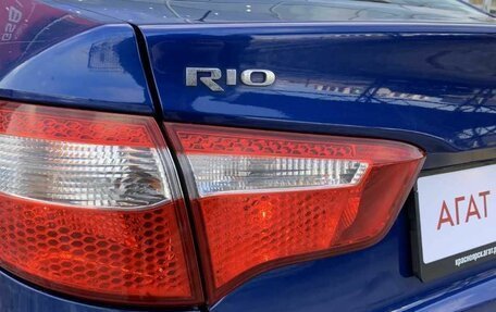 KIA Rio III рестайлинг, 2013 год, 801 000 рублей, 11 фотография