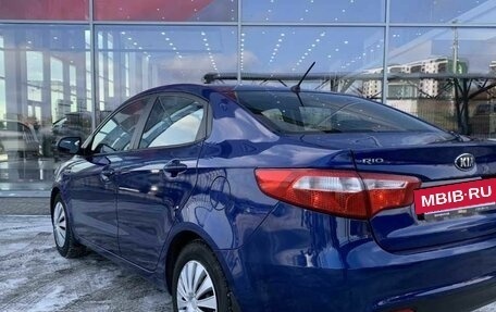 KIA Rio III рестайлинг, 2013 год, 801 000 рублей, 14 фотография