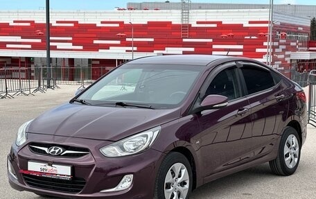 Hyundai Solaris II рестайлинг, 2011 год, 877 000 рублей, 9 фотография