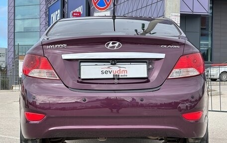 Hyundai Solaris II рестайлинг, 2011 год, 877 000 рублей, 24 фотография