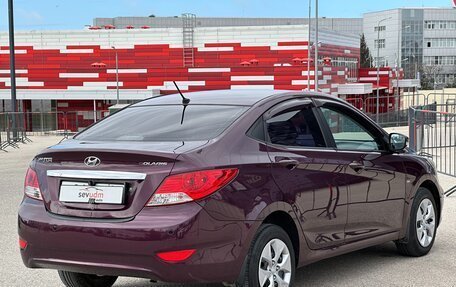 Hyundai Solaris II рестайлинг, 2011 год, 877 000 рублей, 27 фотография