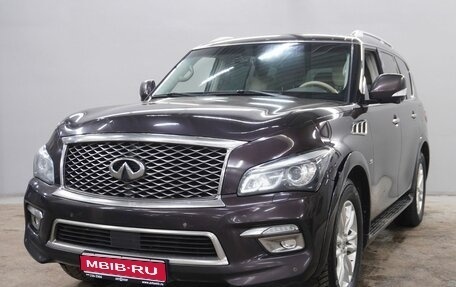 Infiniti QX80 I рестайлинг, 2016 год, 2 443 000 рублей, 1 фотография