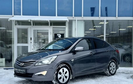 Hyundai Solaris II рестайлинг, 2015 год, 885 000 рублей, 4 фотография