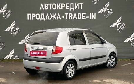 Hyundai Getz I рестайлинг, 2008 год, 485 000 рублей, 8 фотография