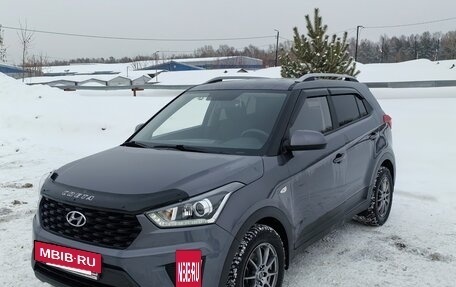 Hyundai Creta I рестайлинг, 2021 год, 2 200 000 рублей, 2 фотография