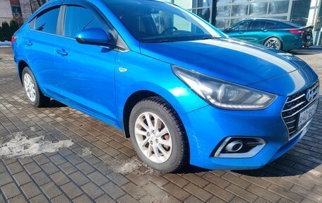 Hyundai Solaris II рестайлинг, 2017 год, 1 255 000 рублей, 5 фотография