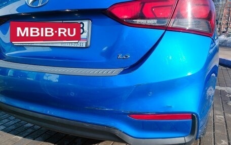 Hyundai Solaris II рестайлинг, 2017 год, 1 255 000 рублей, 14 фотография