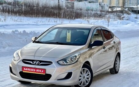 Hyundai Solaris II рестайлинг, 2011 год, 593 000 рублей, 1 фотография