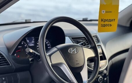 Hyundai Solaris II рестайлинг, 2011 год, 593 000 рублей, 22 фотография