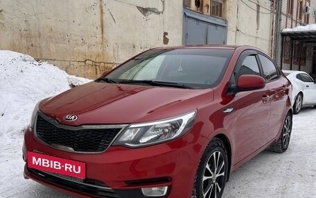 KIA Rio III рестайлинг, 2015 год, 865 000 рублей, 2 фотография