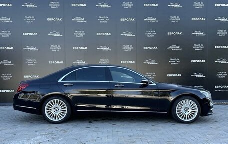 Mercedes-Benz S-Класс, 2017 год, 5 850 000 рублей, 9 фотография