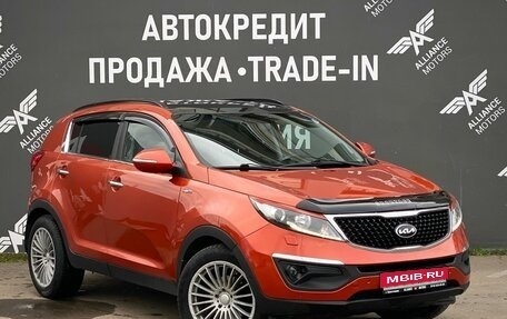 KIA Sportage III, 2014 год, 1 460 000 рублей, 1 фотография