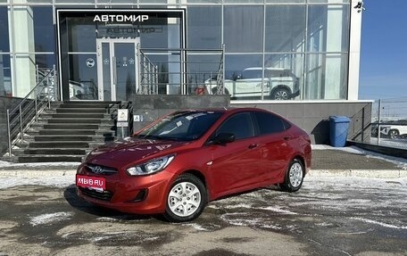 Hyundai Solaris II рестайлинг, 2012 год, 710 000 рублей, 1 фотография