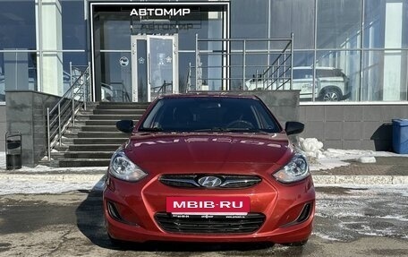 Hyundai Solaris II рестайлинг, 2012 год, 710 000 рублей, 2 фотография