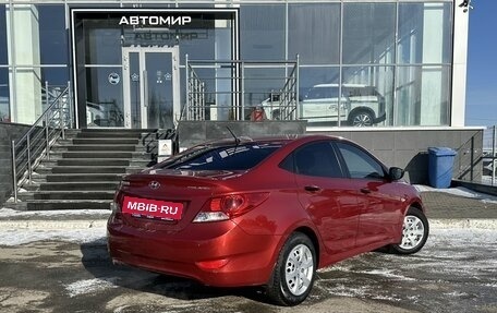 Hyundai Solaris II рестайлинг, 2012 год, 710 000 рублей, 5 фотография