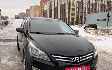 Hyundai Solaris II рестайлинг, 2014 год, 850 000 рублей, 1 фотография