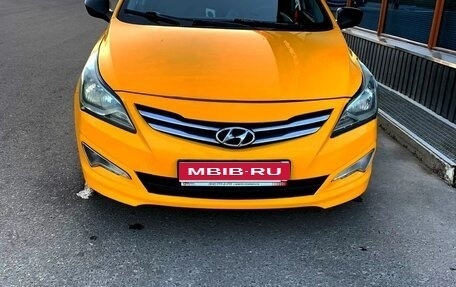 Hyundai Solaris II рестайлинг, 2014 год, 425 000 рублей, 1 фотография