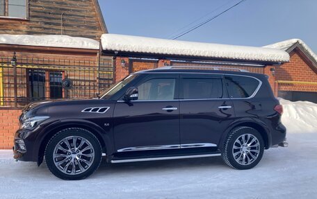Infiniti QX80 I рестайлинг, 2015 год, 3 480 000 рублей, 10 фотография
