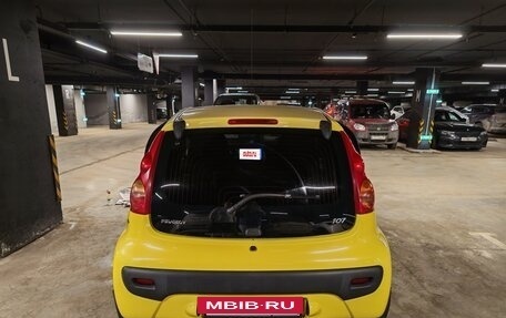 Peugeot 107 I рестайлинг, 2007 год, 450 000 рублей, 5 фотография