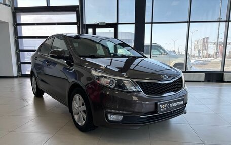 KIA Rio III рестайлинг, 2015 год, 949 000 рублей, 3 фотография