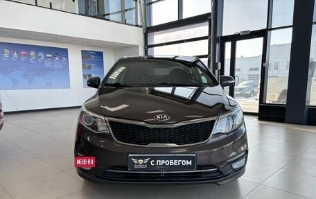 KIA Rio III рестайлинг, 2015 год, 949 000 рублей, 2 фотография