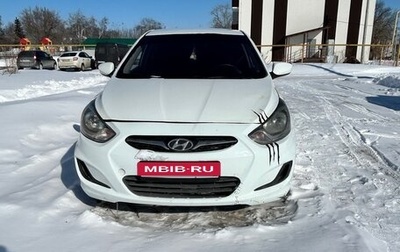 Hyundai Solaris II рестайлинг, 2011 год, 555 000 рублей, 1 фотография