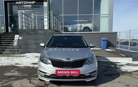 KIA Rio III рестайлинг, 2016 год, 880 000 рублей, 2 фотография