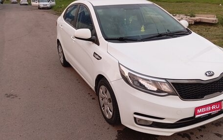 KIA Rio III рестайлинг, 2016 год, 1 080 000 рублей, 1 фотография