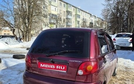 Daewoo Matiz I, 2007 год, 310 000 рублей, 3 фотография