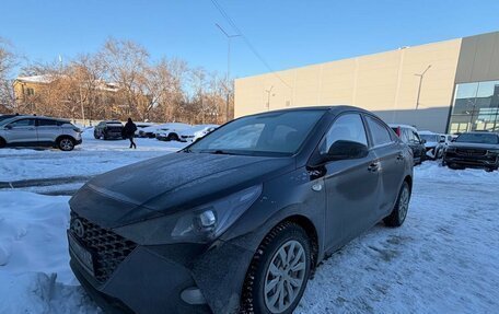 Hyundai Solaris II рестайлинг, 2021 год, 1 499 000 рублей, 1 фотография