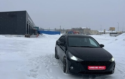 Hyundai Solaris II рестайлинг, 2021 год, 1 100 000 рублей, 1 фотография