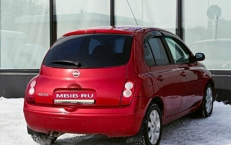 Nissan Micra III, 2005 год, 458 000 рублей, 5 фотография