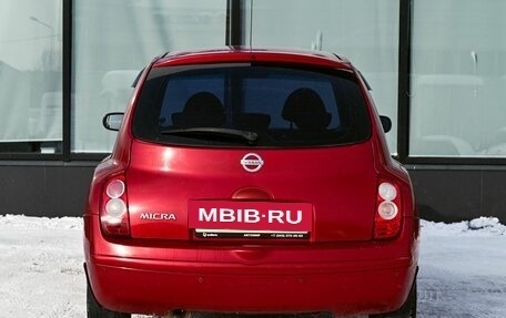 Nissan Micra III, 2005 год, 458 000 рублей, 4 фотография