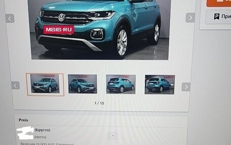 Volkswagen T-Cross I, 2019 год, 1 700 000 рублей, 6 фотография