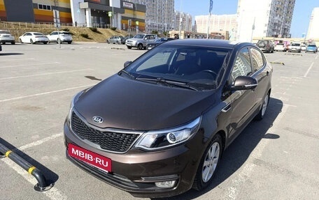 KIA Rio III рестайлинг, 2016 год, 1 450 000 рублей, 1 фотография