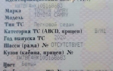 Toyota Camry, 2020 год, 2 680 000 рублей, 20 фотография